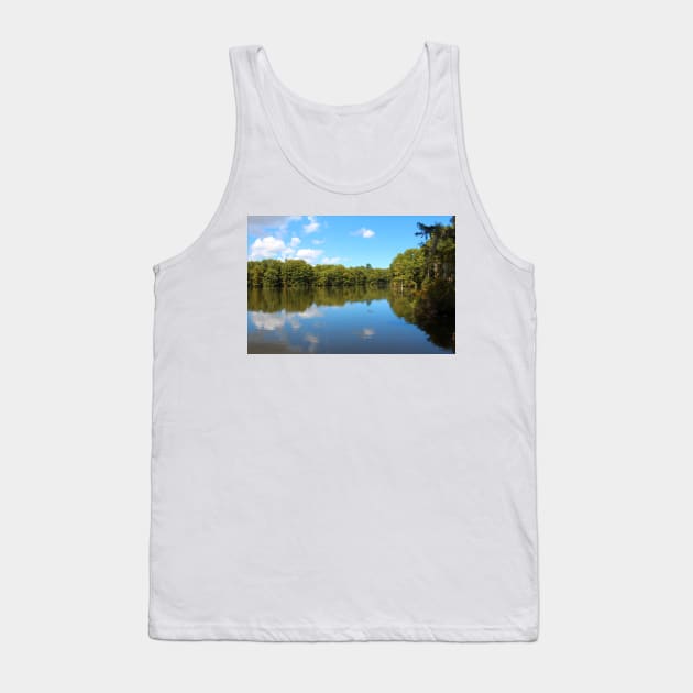 Clouds And Water Tank Top by Cynthia48